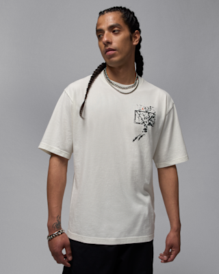 ★Nike★ Jordan Brooklyn Oversized Graphic T-Shirt M Sale Of Jordan Brooklyn Men's Oversized Graphic T-Shirt. Nike.com